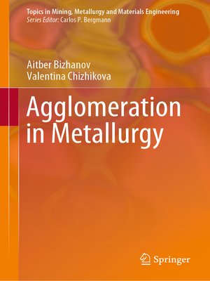 cover image of Agglomeration in Metallurgy